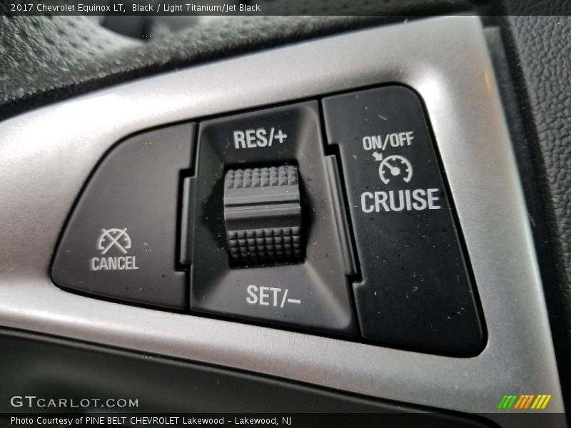 Black / Light Titanium/Jet Black 2017 Chevrolet Equinox LT