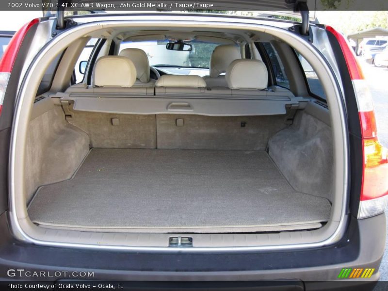 Ash Gold Metallic / Taupe/Taupe 2002 Volvo V70 2.4T XC AWD Wagon