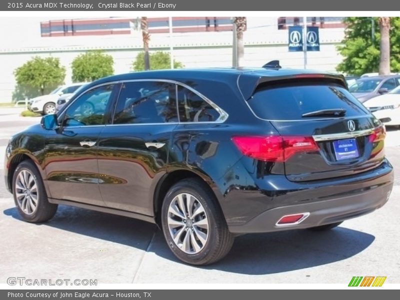 Crystal Black Pearl / Ebony 2015 Acura MDX Technology