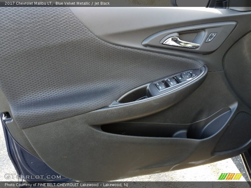 Blue Velvet Metallic / Jet Black 2017 Chevrolet Malibu LT