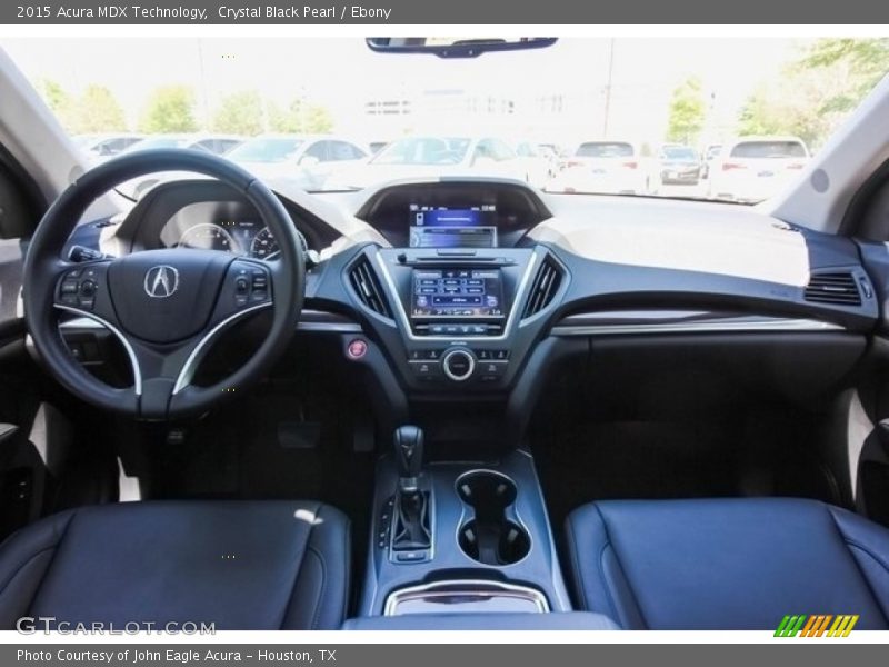 Crystal Black Pearl / Ebony 2015 Acura MDX Technology