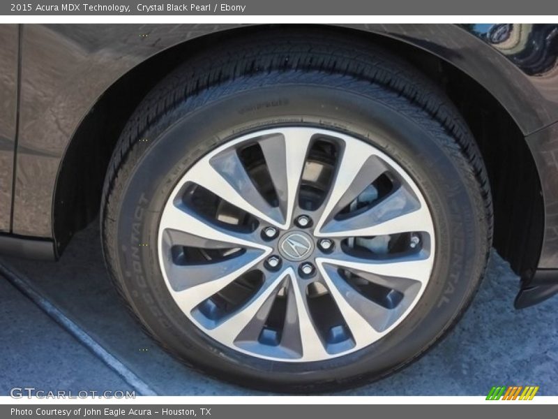 Crystal Black Pearl / Ebony 2015 Acura MDX Technology