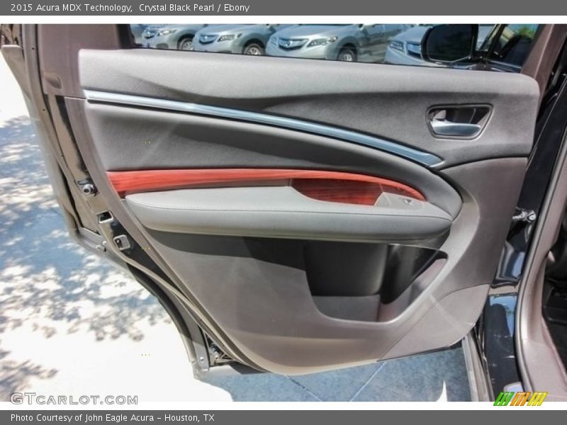 Crystal Black Pearl / Ebony 2015 Acura MDX Technology