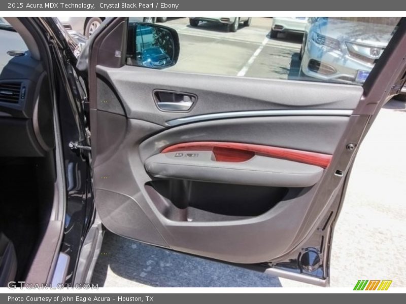 Crystal Black Pearl / Ebony 2015 Acura MDX Technology