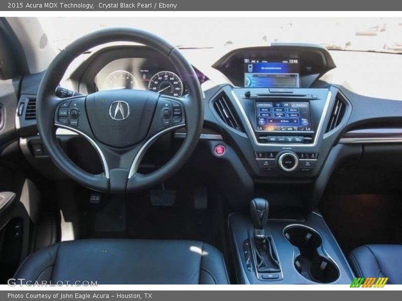 Crystal Black Pearl / Ebony 2015 Acura MDX Technology