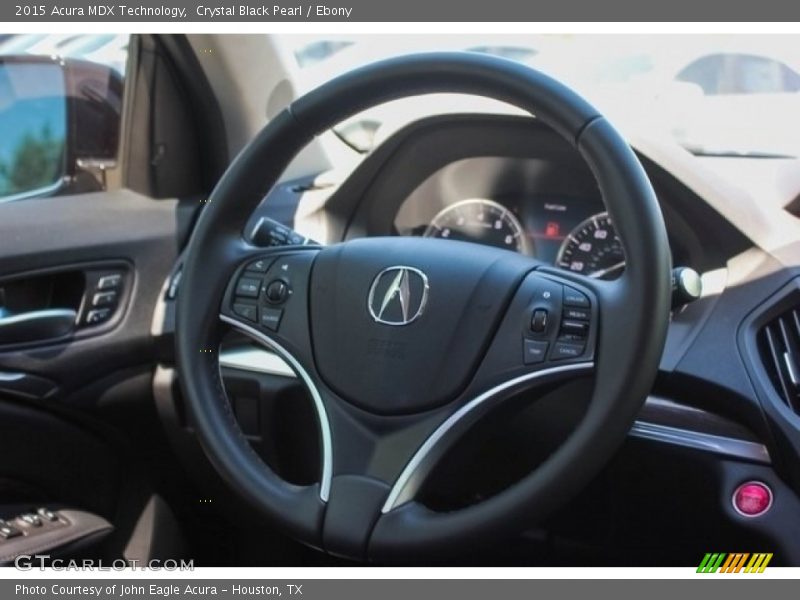 Crystal Black Pearl / Ebony 2015 Acura MDX Technology