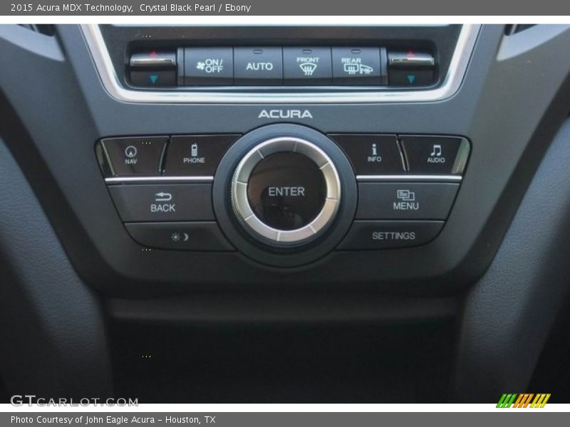 Crystal Black Pearl / Ebony 2015 Acura MDX Technology