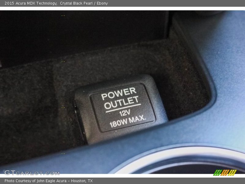 Crystal Black Pearl / Ebony 2015 Acura MDX Technology