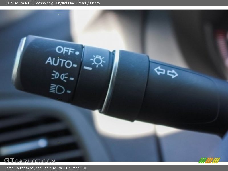 Crystal Black Pearl / Ebony 2015 Acura MDX Technology