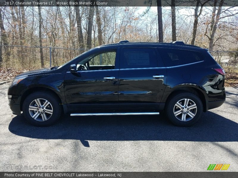 Mosaic Black Metallic / Ebony 2017 Chevrolet Traverse LT