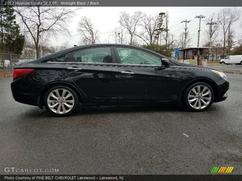 Midnight Black / Black 2012 Hyundai Sonata SE 2.0T