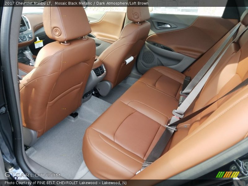 Mosaic Black Metallic / Dark Atmosphere/Loft Brown 2017 Chevrolet Malibu LT