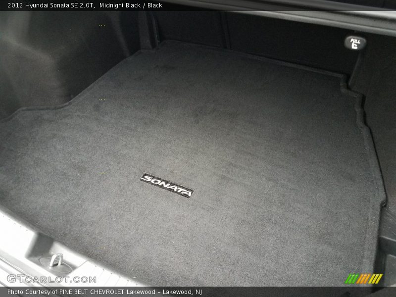 Midnight Black / Black 2012 Hyundai Sonata SE 2.0T