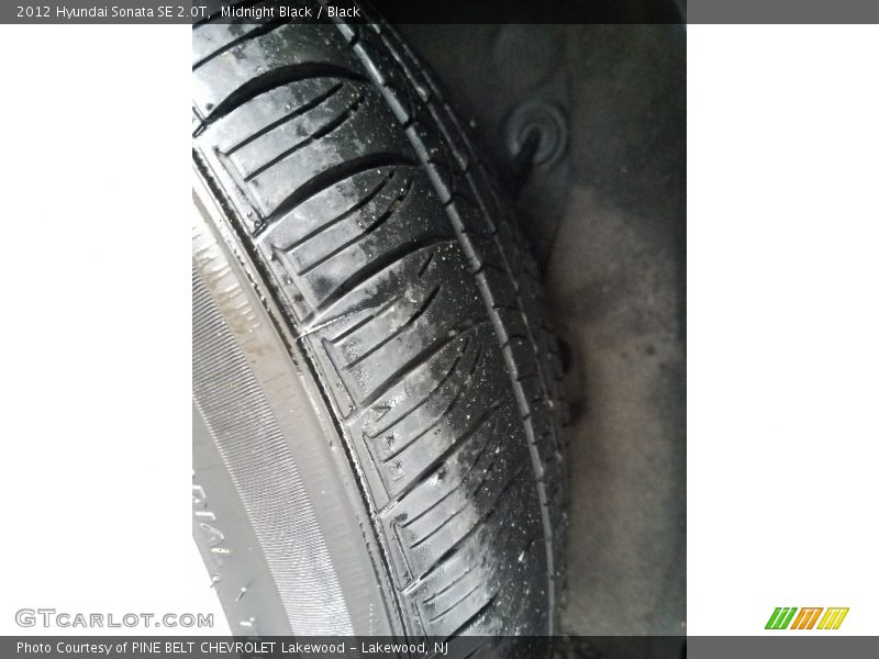 Midnight Black / Black 2012 Hyundai Sonata SE 2.0T