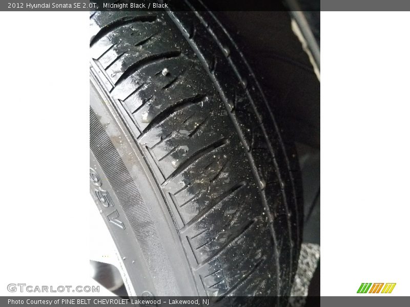 Midnight Black / Black 2012 Hyundai Sonata SE 2.0T