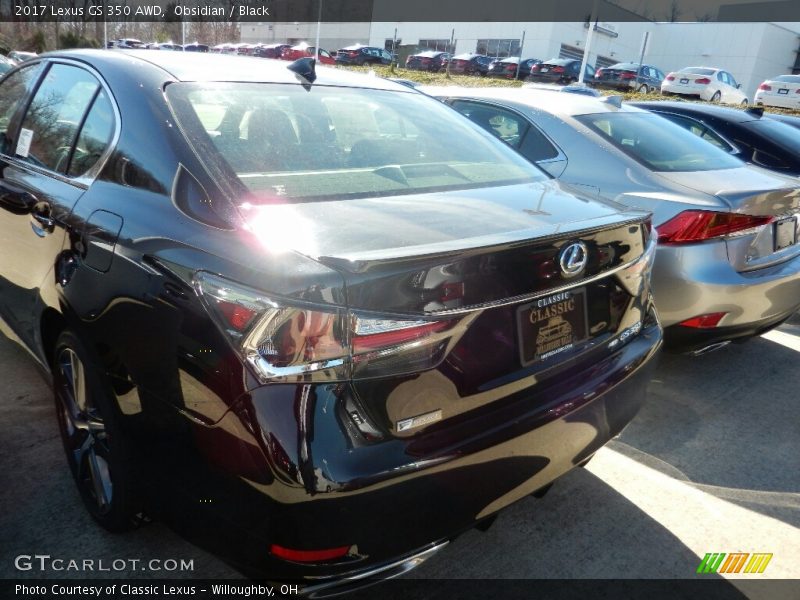 Obsidian / Black 2017 Lexus GS 350 AWD