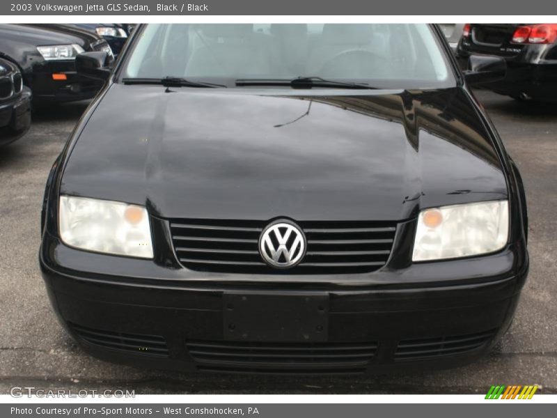 Black / Black 2003 Volkswagen Jetta GLS Sedan