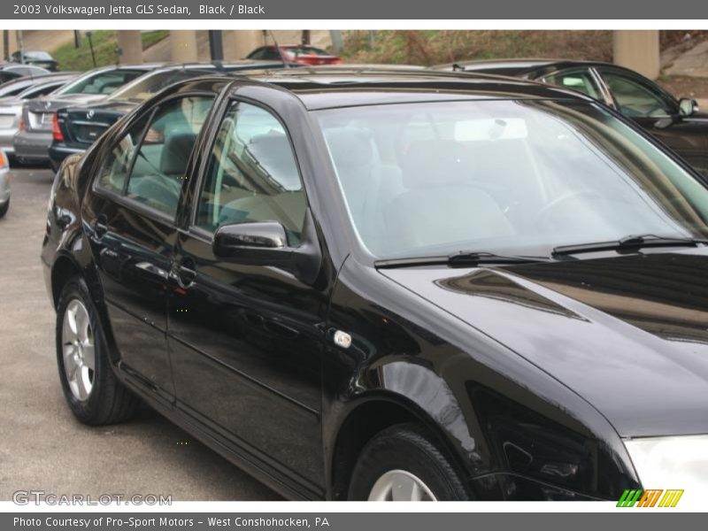 Black / Black 2003 Volkswagen Jetta GLS Sedan