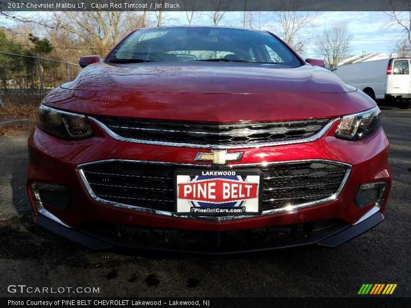 Cajun Red Tintcoat / Jet Black 2017 Chevrolet Malibu LT
