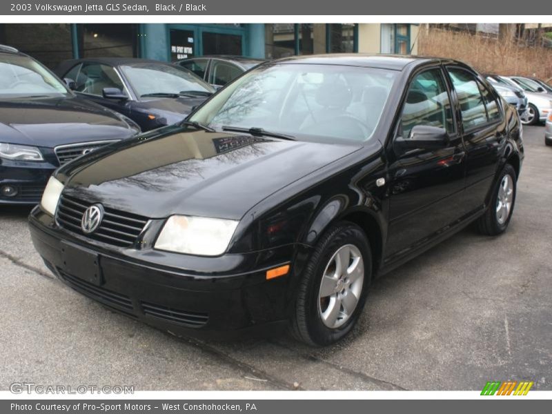 Black / Black 2003 Volkswagen Jetta GLS Sedan