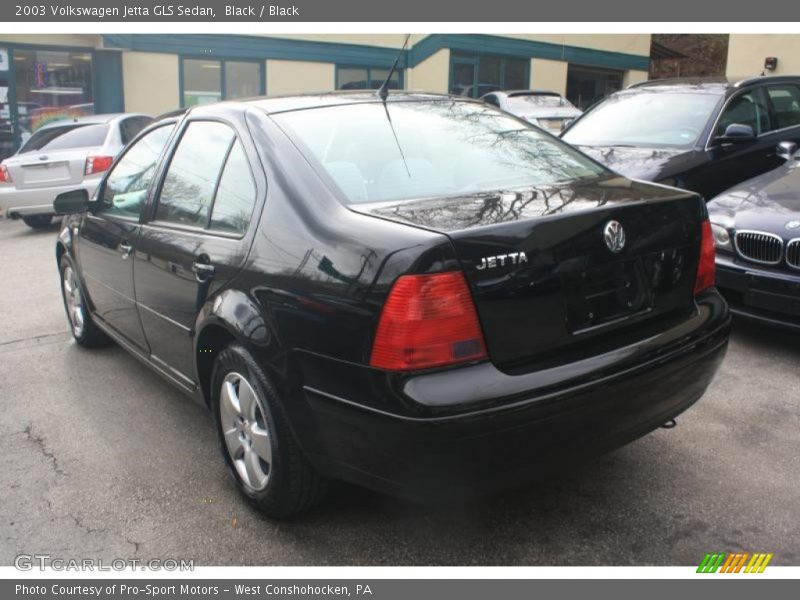 Black / Black 2003 Volkswagen Jetta GLS Sedan