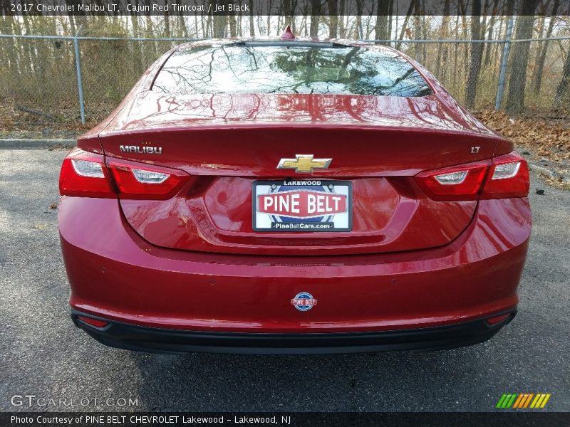 Cajun Red Tintcoat / Jet Black 2017 Chevrolet Malibu LT