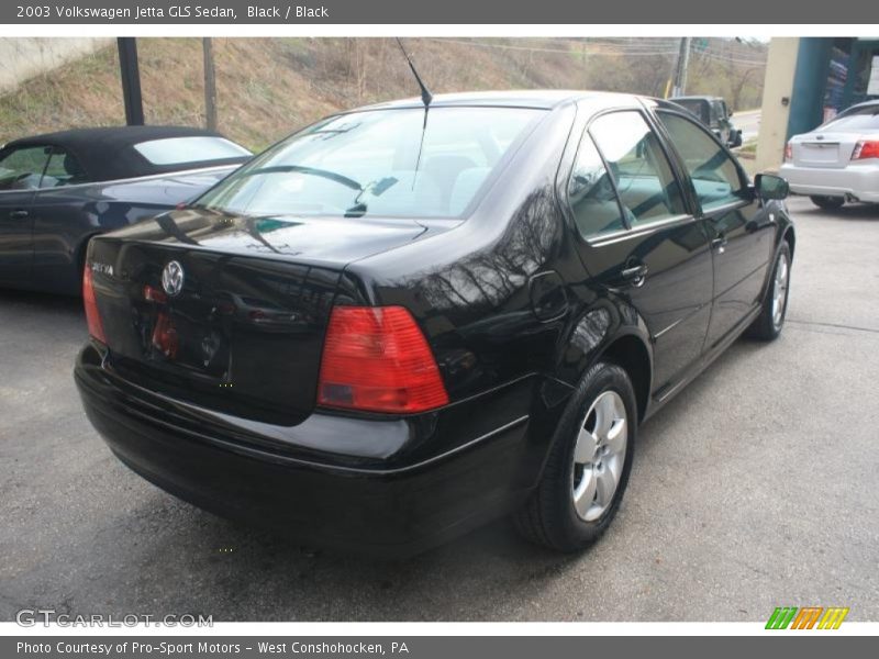 Black / Black 2003 Volkswagen Jetta GLS Sedan