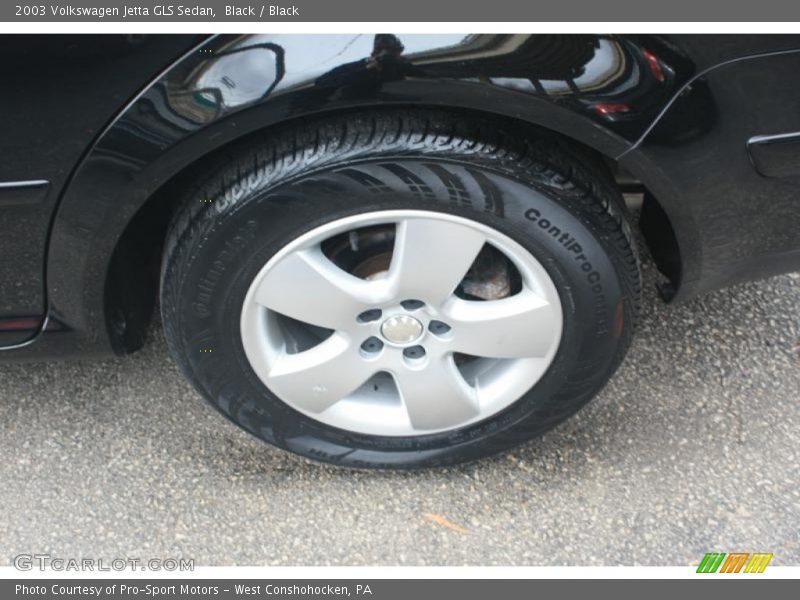 Black / Black 2003 Volkswagen Jetta GLS Sedan