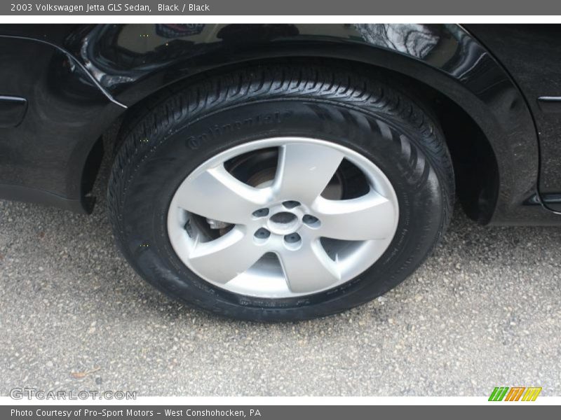 Black / Black 2003 Volkswagen Jetta GLS Sedan