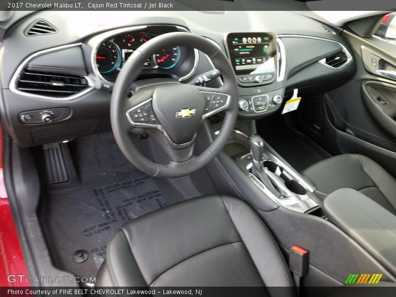 Cajun Red Tintcoat / Jet Black 2017 Chevrolet Malibu LT