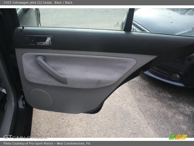 Black / Black 2003 Volkswagen Jetta GLS Sedan