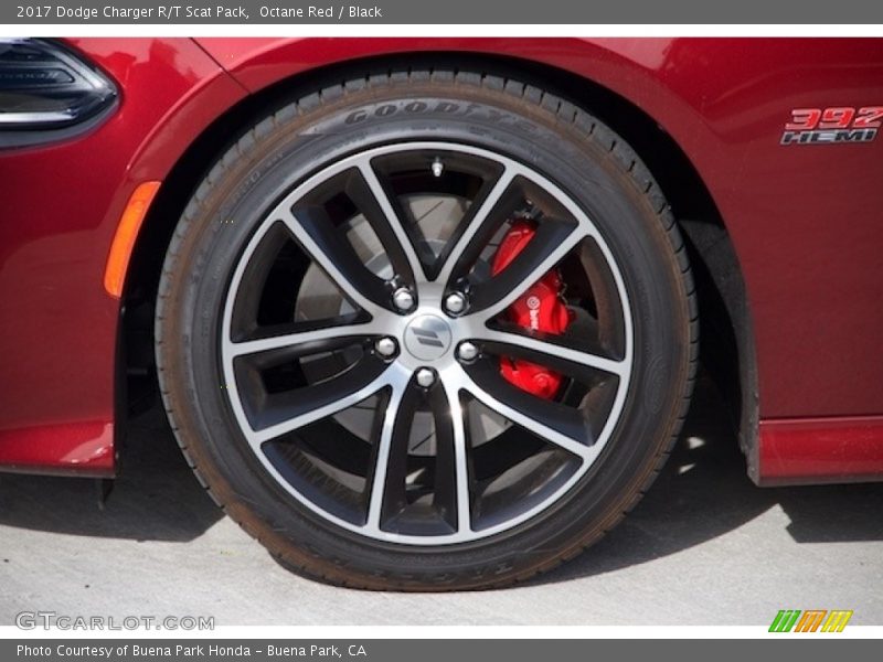 Octane Red / Black 2017 Dodge Charger R/T Scat Pack