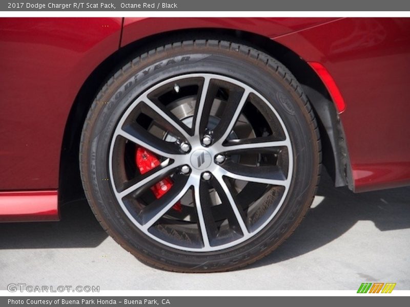 Octane Red / Black 2017 Dodge Charger R/T Scat Pack