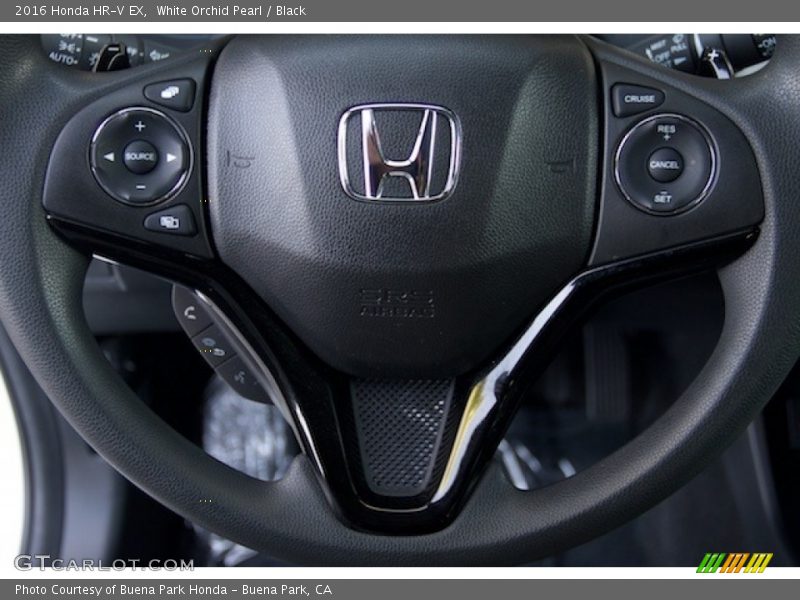 White Orchid Pearl / Black 2016 Honda HR-V EX