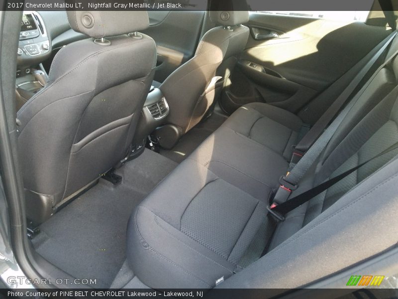 Nightfall Gray Metallic / Jet Black 2017 Chevrolet Malibu LT