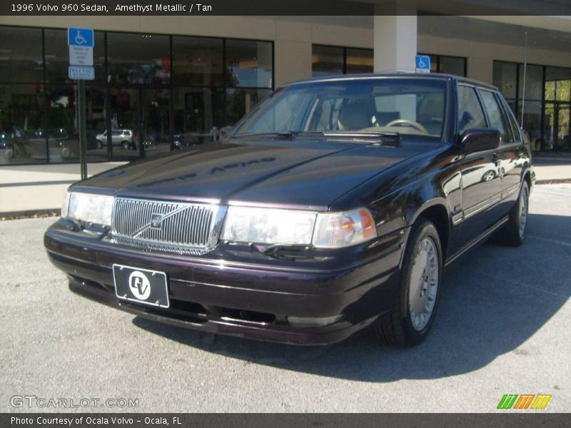 Amethyst Metallic / Tan 1996 Volvo 960 Sedan