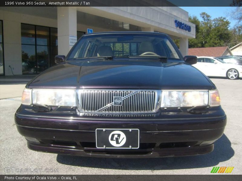 Amethyst Metallic / Tan 1996 Volvo 960 Sedan