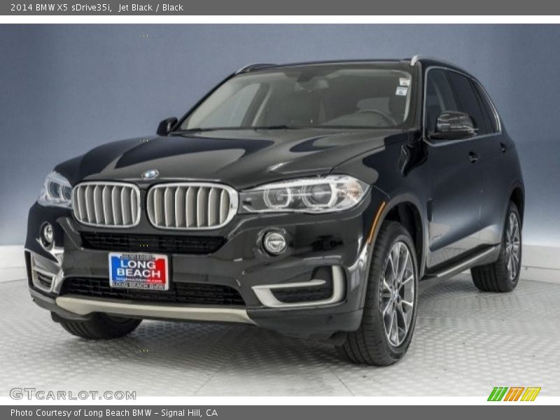 Jet Black / Black 2014 BMW X5 sDrive35i