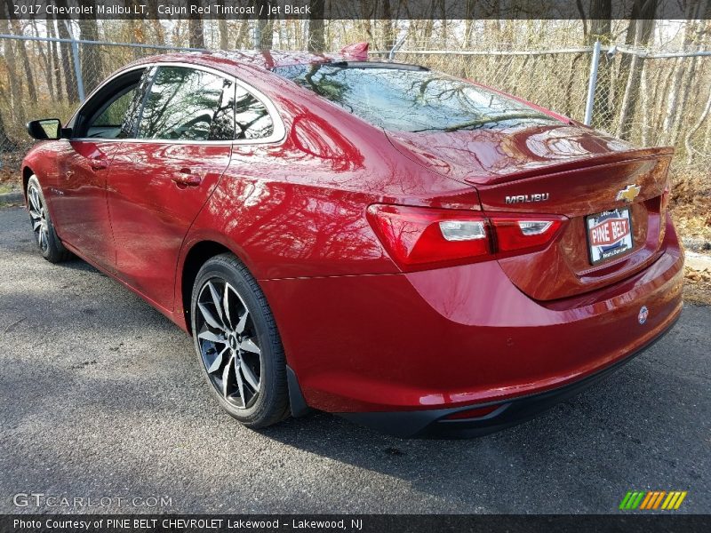 Cajun Red Tintcoat / Jet Black 2017 Chevrolet Malibu LT