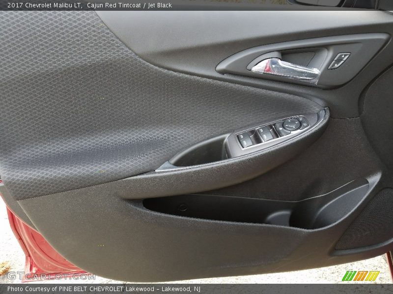 Cajun Red Tintcoat / Jet Black 2017 Chevrolet Malibu LT