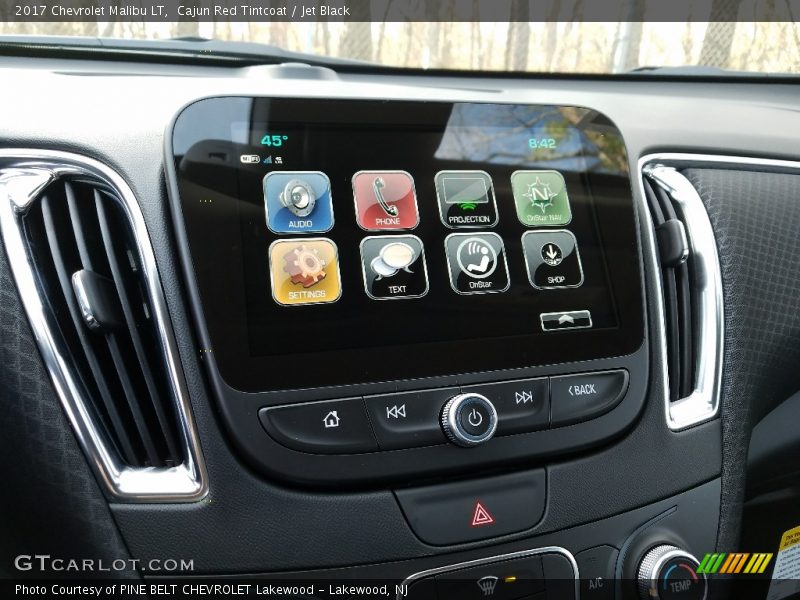 Cajun Red Tintcoat / Jet Black 2017 Chevrolet Malibu LT