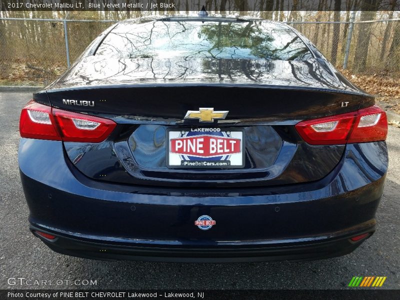 Blue Velvet Metallic / Jet Black 2017 Chevrolet Malibu LT