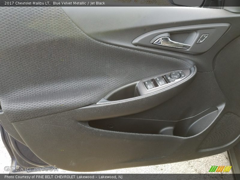 Blue Velvet Metallic / Jet Black 2017 Chevrolet Malibu LT