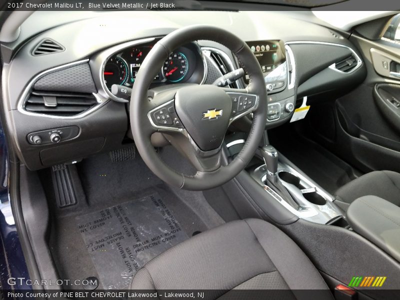Blue Velvet Metallic / Jet Black 2017 Chevrolet Malibu LT
