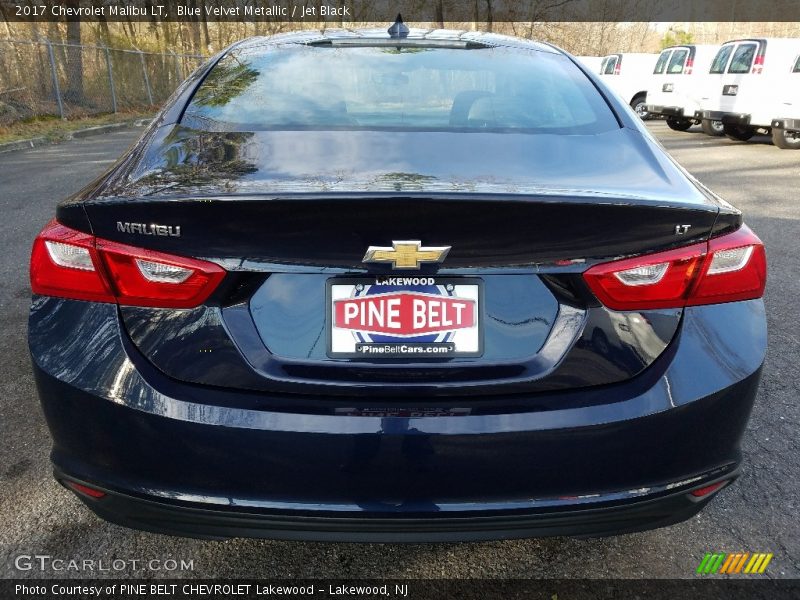 Blue Velvet Metallic / Jet Black 2017 Chevrolet Malibu LT