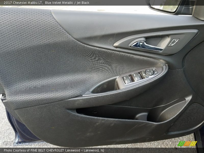 Blue Velvet Metallic / Jet Black 2017 Chevrolet Malibu LT
