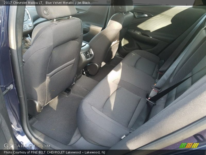 Blue Velvet Metallic / Jet Black 2017 Chevrolet Malibu LT