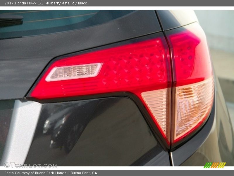 Mulberry Metallic / Black 2017 Honda HR-V LX