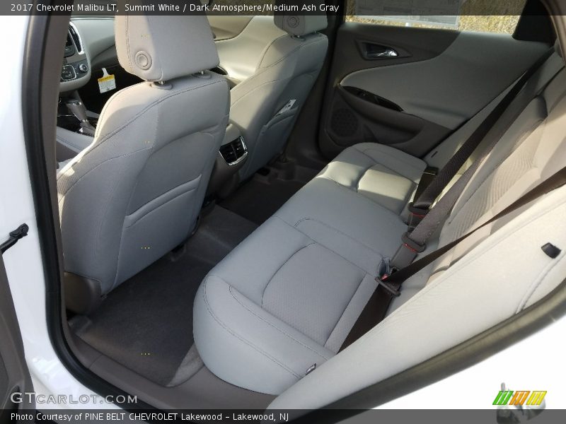 Summit White / Dark Atmosphere/Medium Ash Gray 2017 Chevrolet Malibu LT