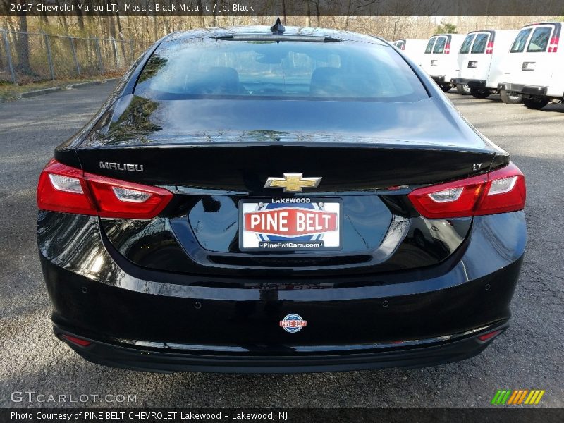 Mosaic Black Metallic / Jet Black 2017 Chevrolet Malibu LT